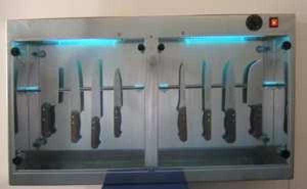 Grote messen sterilisatie kast met magneet houder en UV