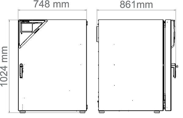 Binder CB 260 Co2 stoof