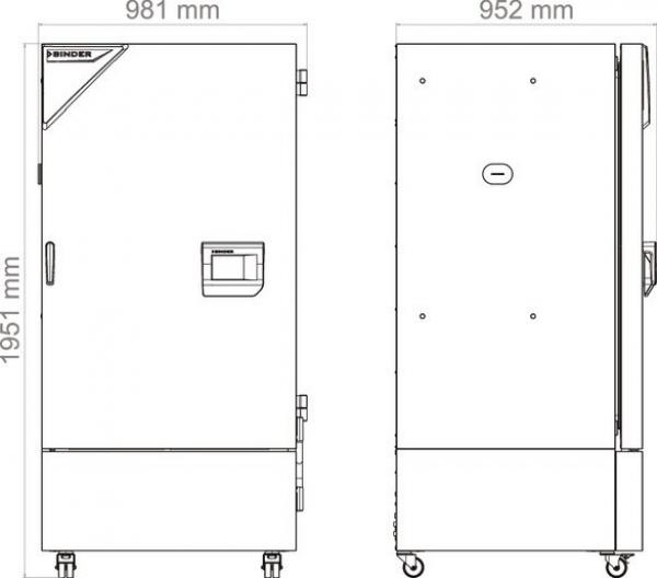Binder KBF PRO-470 klimaatkast