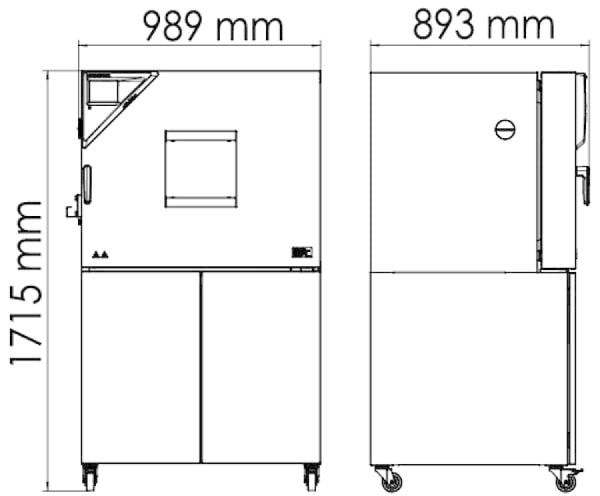 BINDER MK 115 dynamische klimaatkast
