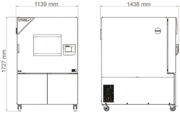 BINDER MK 400 dynamische klimaatkast (CO₂-koeling)