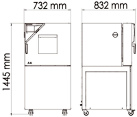 BINDER MKF 56 dynamische klimaatkast met vochtregeling