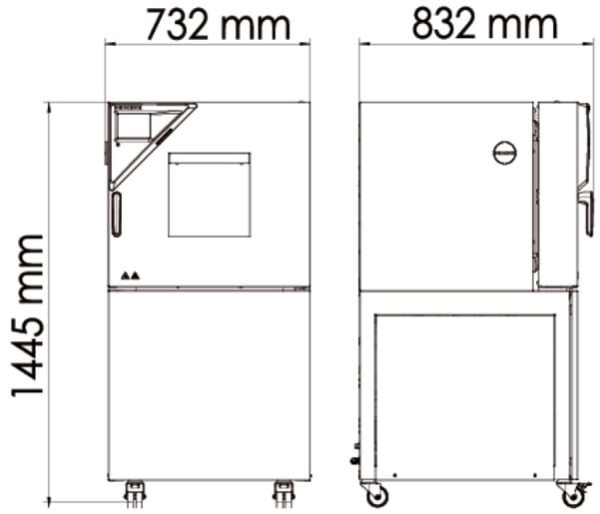 BINDER MKF 56 dynamische klimaatkast met vochtregeling