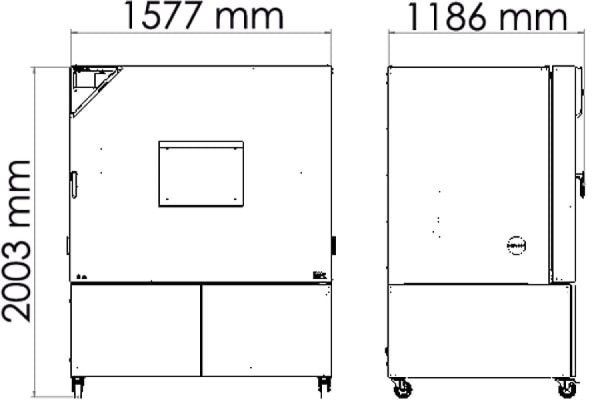 BINDER MKF 720 dynamische klimaatkast met vochtregeling