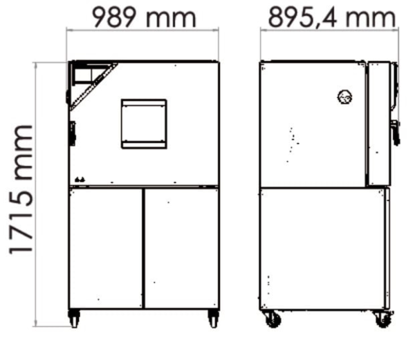 BINDER MKFT 115 dynamische klimaatkast vocht/lage temp.
