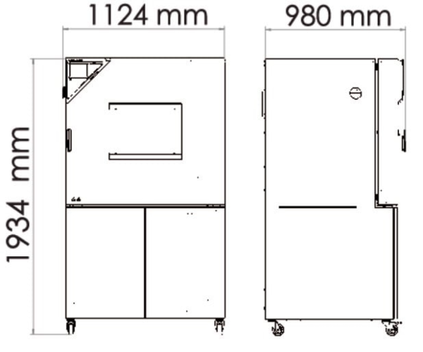 BINDER MKFT 240 dynamische klimaatkast vocht/lage temp.
