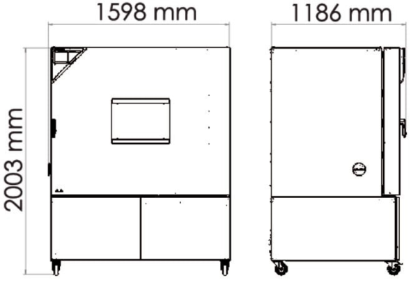 BINDER MKFT 720 dynamische klimaatkast vocht/lage temp.