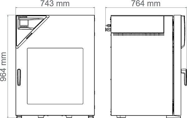 Binder VD 115 Vacuümdroogkast