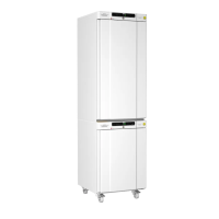 Gram BioCompact II RR310 - RF210 koel-vriescombi wit