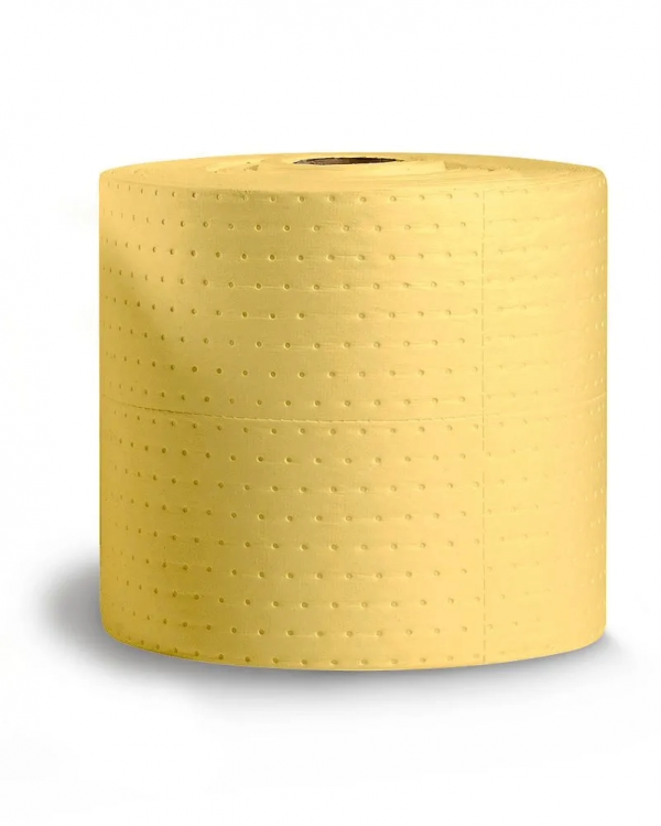 DENSORB chemie-absorptierollen Economy Single, zwaar, 38 cm x 45 m, 2 stuks