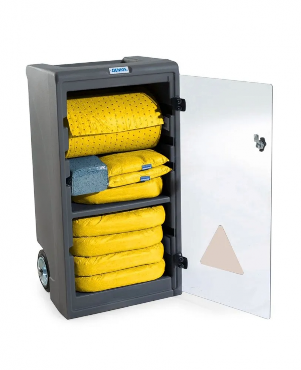 DENSORB - Mobiele noodset klein in caddy, speciale versie