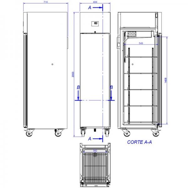 effimed LR-350 Perfect Line Solid Door