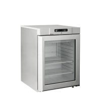 GRAM G+ Compact GR200 Glasdeur Koelkast RVS