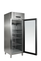 GRAM G+ Compact GR600 Glasdeur Koelkast RVS