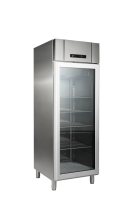 GRAM G+ Compact GR600 Glasdeur Koelkast RVS