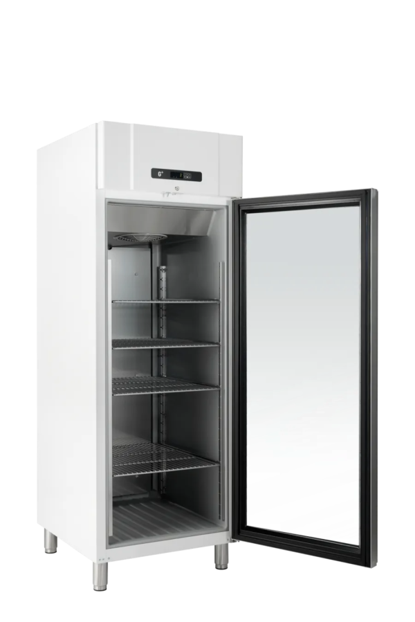 GRAM G+ Compact GR600 Glasdeur Koelkast Wit