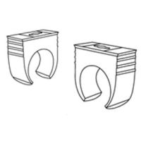 Valoya hard plastic clip