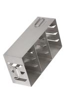 Snijders - Stainless Steel storage racks for 12 boxes, max. height 53 mm