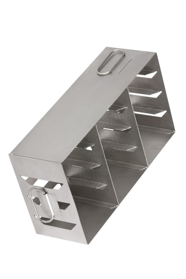 Snijders - Stainless Steel storage racks for 12 boxes, max. height 53 mm