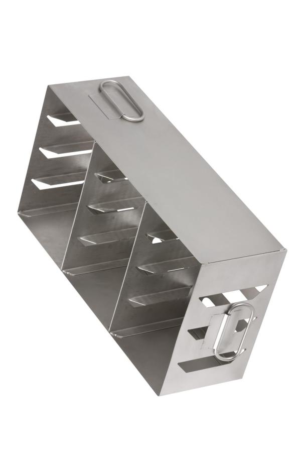 Snijders - Stainless Steel storage racks for 12 boxes, max. height 53 mm