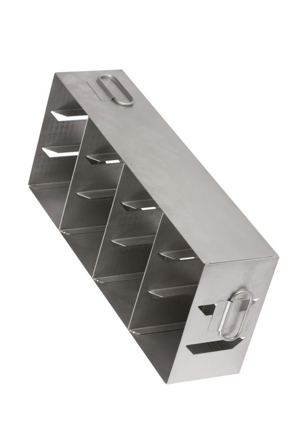 Snijders - Stainless Steel storage racks: for 12 boxes, max height 76mm