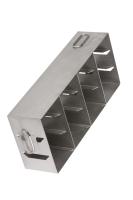 Snijders - Stainless Steel storage racks: for 12 boxes, max height 76mm