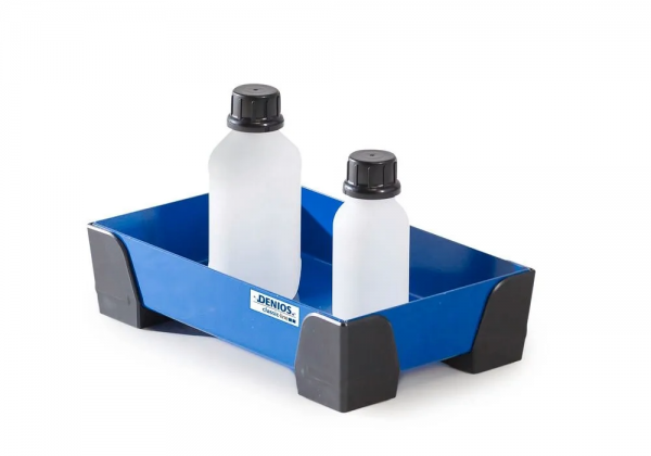 Kleinverpakkingenbak classic-line van staal, gelakt, z. perforatieplaat, 5 liter, 250x400x95