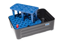 Kleinverpakkingenbak pro-line van polyethyleen (PE), met PE rooster, 30 liter, 592x400x185