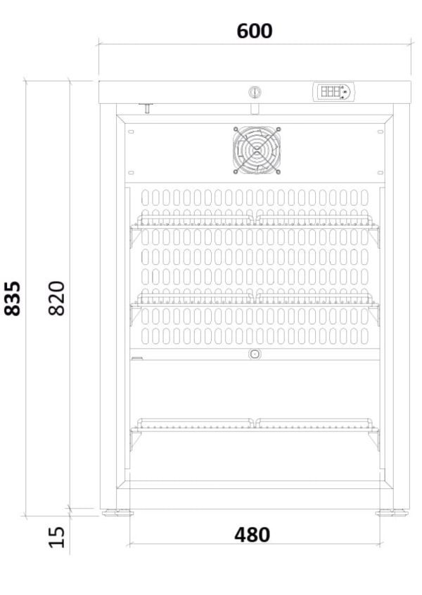 Medifridge MF 140L-CD LAB koelkast