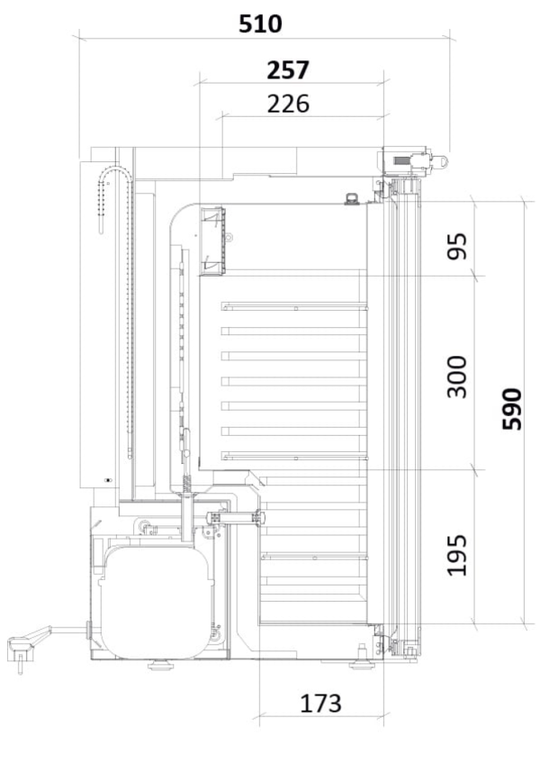 Medifridge MF 60L-GD LAB koelkast