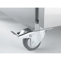 Lieberr Wielset, 4 zwenkwielen, 2 met rem.