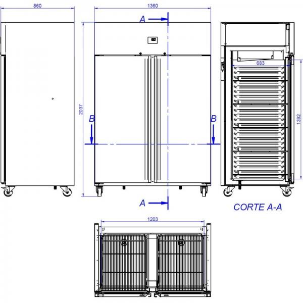 LR-1400 Perfect Line Solid Door