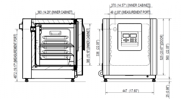MCO-50M-PE IncuSafe Multigas Incubator