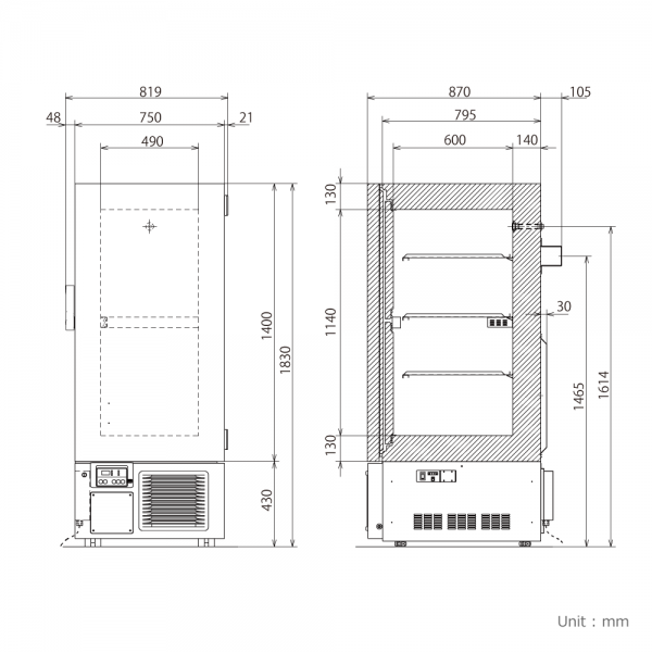 MDF-DU300H-PE PRO ECO ULT-Vriezer