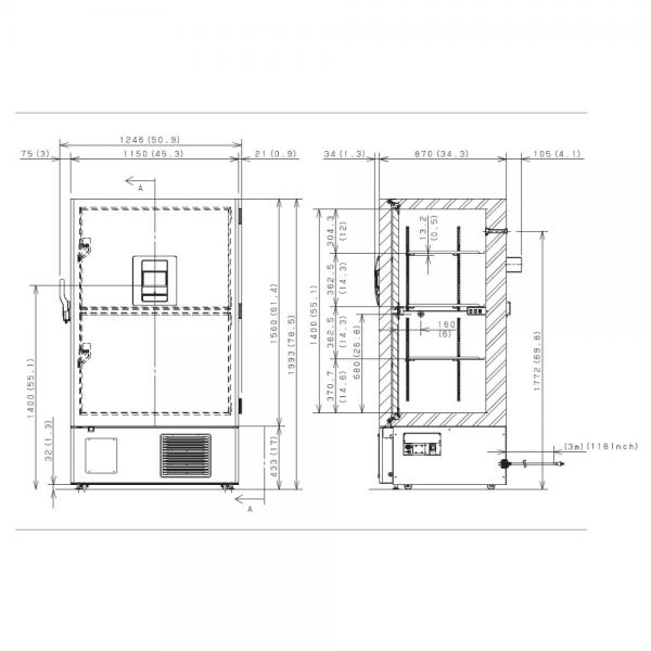 MDF-DU901VHL-PE VIP ECO ULT-Vriezer