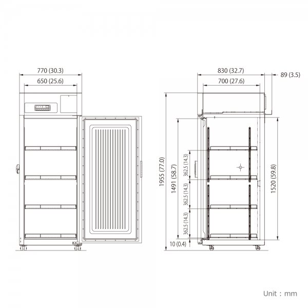 MDF-U731M PHCbi biomedische vrieskast
