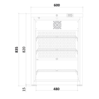 Medifridge MF140L-CD-DR3 +DIN medicijnkoelkast met 3 lades