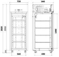 Medifridge MLRA700-G Medgree Laboratorium koelkast
