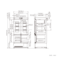 MPR-715F-PE Farmaceutische Koelkast met Vriezer