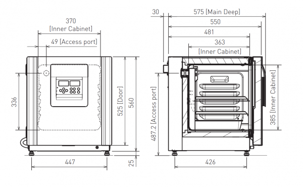 PHCBI MCO 50AIC-PE Co2 incubator