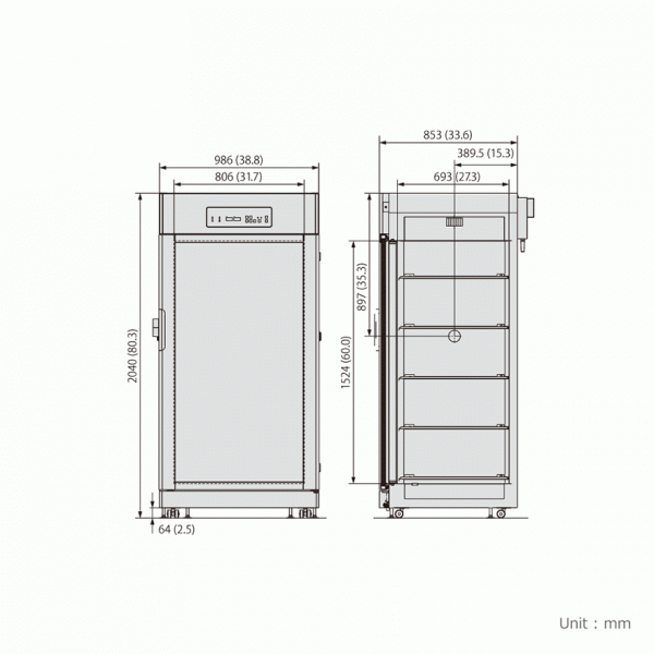 PHCBI MCO-80IC Co2 incubator