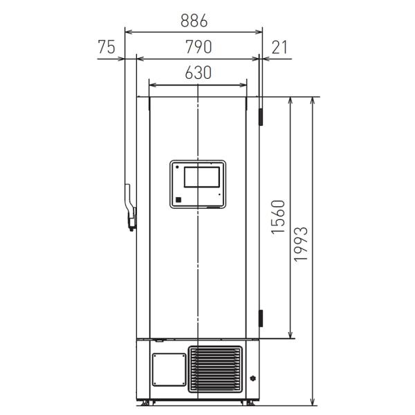 PHCBI MDF-DU503VH VIP ECO SMART ULT Vriezer (-86°C)