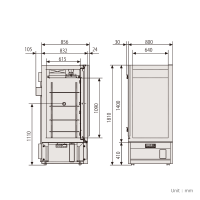 PHCBI MDF U-443-PE -40 vrieskast