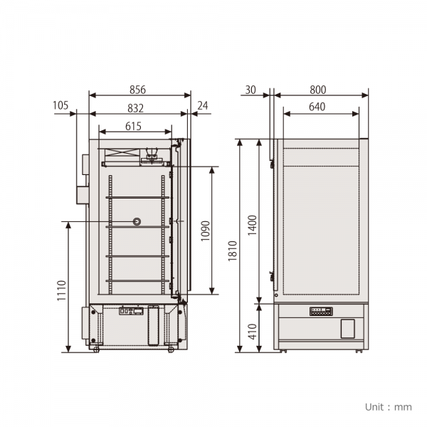 PHCBI MDF U-443-PE -40 vrieskast