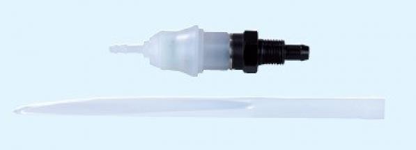 Snelkoppeling voor VHC fles met adapter & inlettube