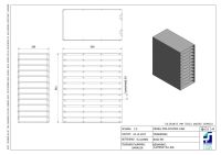 Snijders - Aluminium storage racks incl. drawers with grip: 24 drawers for 96 boxes, max. height 50 mm