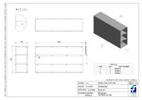 Snijders - Aluminium storage racks incl. drawers with grip: 3 drawers for 12 boxes, max. height 100 mm
