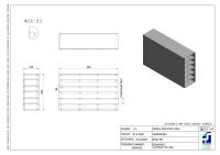 Snijders - Aluminium storage racks incl. drawers with grip: 6 drawers for 24 boxes, max. height 53 mm