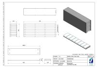Snijders - Aluminium storage racks incl. drawers with grip: 7 drawers for 56 boxes (128x85) max. height 33 mm