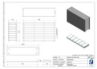 Snijders - Aluminium storage racks incl. drawers with grip: 8 drawers for 48 boxes (128x85) max. height 33 mm